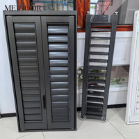 Meidoor Wholesale Projects - Stores verticaux motorisés en alliage d'aluminium, pare-soleil coupe-vent à lames orientables