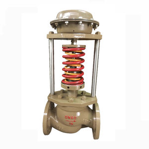 Pnömatik buhar kovanı diyafram valf kendinden çalışan basınç ayar kontrol vanası kendini ayakta - Product Image 4