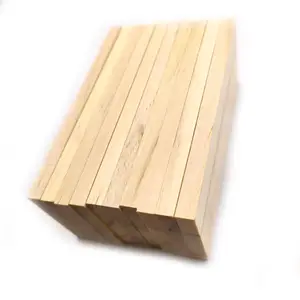 Tablero rectangular de madera de pino Natural para manualidades, 10 unidades, 10cm