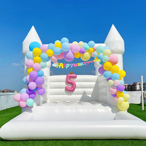Piscina de Bolas Blanca Suave con Tobogán para Niños, Uso Escolar y Residencial, Equipo de Juegos Interior/Exterior para Niños Pequeños - Product Image 2