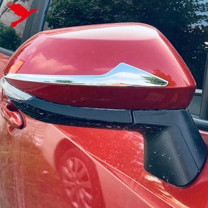 Tira de espejo retrovisor para coche <span class=keywords><strong>Toyota</strong></span> <span class=keywords><strong>Yaris</strong></span> Cross, accesorio de decoración cromado para puerta lateral, XP210, 2020, <span class=keywords><strong>2021</strong></span>, ABS, 2 unidades - Product Image 2