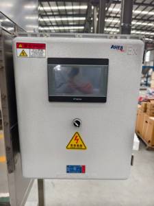 เครื่องบรรจุแบบตาข่ายกึ่งอัตโนมัติพร้อมสายพานลำเลียงและชุดเย็บ - Product Image 3