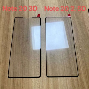 Protection d'écran complète en verre trempé avec colle intégrale pour Samsung Note 20 - Product Image 2