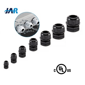 JAR IP68 entrada de <span class=keywords><strong>cable</strong></span> de plástico impermeable V2 resistente al fuego PG nylon multi-agujero pg7 pa prensaestopas de nylon - Product Image 4