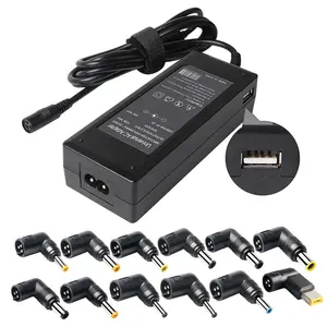 Hot Sale 90W mit 5V 1A/2A USB-Anschluss Netzteil mit 10 Tipps