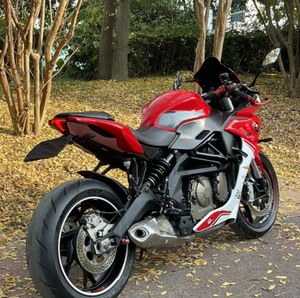 Moto ad Alte Prestazioni QJ Motor SRK600 <span class=keywords><strong>RR</strong></span> (QJ600GS-3D) del 2021: Motore a 4 Cilindri in Linea, Cambio Rapido per Guida Sportiva - Product Image 2