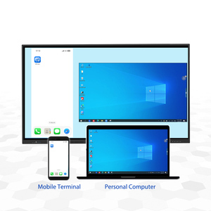 65 75 86 98 110 inch đứng lớp Android LCD hiển thị kỹ thuật số cảm ứng tương tác bảng thông minh giá bảng trắng - Product Image 2