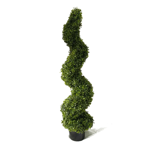 Vườn Trang Trí Nhân Tạo Trang Trí Gỗ Hoàng Dương Cone Xoắn Ốc Topiary Cây Với Giá Bán Buôn - Product Image 2