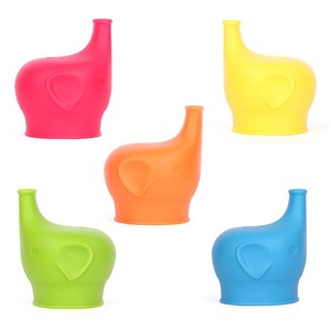 คีน คิดส์ ฝาปิดแก้วกันหก รูปทรงช้าง ซิลิโคนเกรดอาหาร 0-12 เดือน ขนาดปากมาตรฐาน - Product Image 5