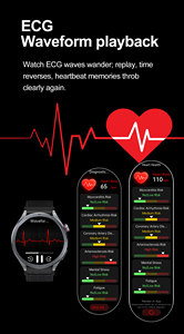 Reloj Inteligente ET472 con ECG, Monitor de Frecuencia Cardíaca, Oxígeno en Sangre, Reloj Deportivo - Product Image 5