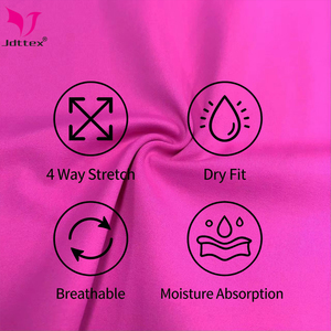 Sıcak satış spandex27 % polyester73 % nem esneklik pamuk iç çamaşırı yoga kıyafeti ve spor için spor kumaş hissediyorum - Product Image 2