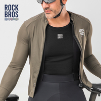 ROCKBROS سلاسل الطريق إلى السماء تصميم مخصص مصنوع من الجليوت الدافئ لركوب الدراجات ملابس ركوب الدراجة سترة ضد الرياح