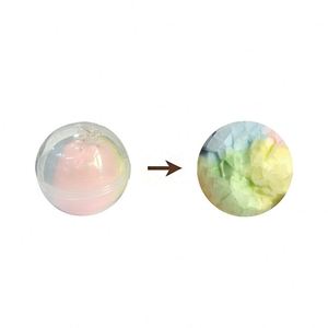 Cute Noisy Ice Cream <b>SLIME</b> Squishy Ball Handcrafted Transparent Recovery Toy Tactile Therapy Desk Focus Travel Accessory Daily - Product Image 1