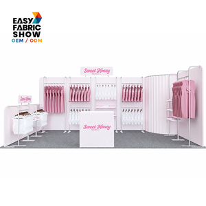 Stand Espositivo Modulare 10ft 20ft con Telaio in Alluminio e Tessuto Tensionato, Kit Completo Portatile per Fiere ed Esposizioni - Product Image 3
