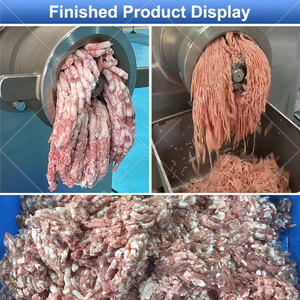 Machine à hacher la viande industrielle OCEAN, grande capacité, électrique, pour viande fraîche et congelée - Product Image 6