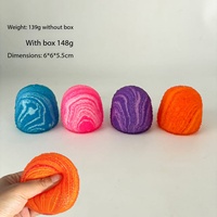 Jouet à presser en forme de bonbon gommeux multicolore texturé pour enfants, jouet sensoriel doux à pincer, cadeaux pour enfants pour Halloween, Noël et les fêtes