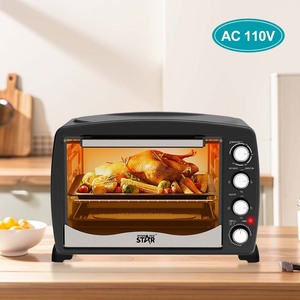 Horno Multifuncional Compacto Winning Star, Estándar Estadounidense, 40L, para Hornear Pollo, Asar Carne, Pizza - Product Image 3