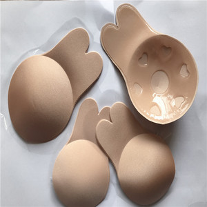 Populaire auto-<span class=keywords><strong>adhésif</strong></span> oreilles <span class=keywords><strong>de</strong></span> <span class=keywords><strong>lapin</strong></span> <span class=keywords><strong>soutien</strong></span>-<span class=keywords><strong>gorge</strong></span> push-up femmes Invisible sein ascenseur Silicone mamelon couverture intimes sein pétales - Product Image 5