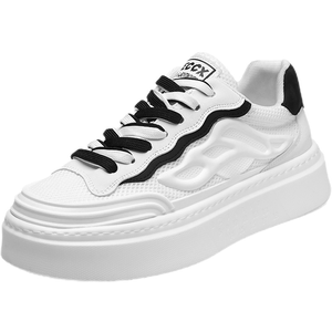 Scarpe da Skate da <span class=keywords><strong>uomo</strong></span> estive 2024 sneaker Casual in Mesh traspirante con Sole bianche - Product Image 6