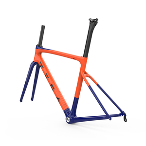 2025 TFSA JH-06 <span class=keywords><strong>cadre</strong></span> de vélo de <span class=keywords><strong>route</strong></span> en Fiber de carbone 52mm câblage interne <span class=keywords><strong>cadre</strong></span> de frein de jante 28c ensemble de <span class=keywords><strong>cadre</strong></span> de vélo pour le cyclisme - Product Image 3