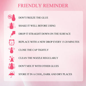 Extensión de pestañas <span class=keywords><strong>NAGARAKU</strong></span>, <span class=keywords><strong>pegamento</strong></span> de secado rápido, 5ml, sin simulación, bajo olor, secado rápido, adhesivo magnético para pestañas - Product Image 6