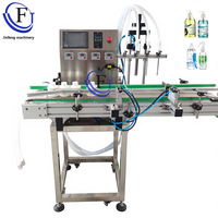 Ligne d'emballage automatique de bureau pour petites entreprises, machine de remplissage, de bouchage et d'étiquetage de liquides