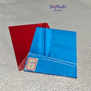 Panneau Miroir Acrylique Couleur Or 1220*2440mm 4*8ft Personnalisé 1mm/0.7mm Adhésif Stratifié PE/<span class=keywords><strong>PVC</strong></span> Découpé Marque JINGRUITE - Product Image 6