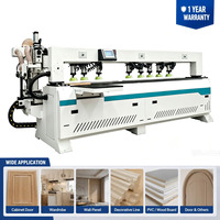 Machine à bois multifonctionnelle, machine de perçage CNC avec perçage multi-foyers vertical et horizontal pour armoires en MDF