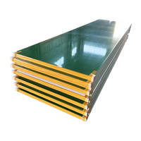 Panneaux muraux en EPS vert pour cloisons de stockage en métal modernes, isolation thermique, écologiques, faciles à installer, sandwich en mousse EPS