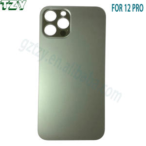 Neue große Loch Batterie abdeckung Gehäuse Glas Rückseite für <span class=keywords><strong>iPhone</strong></span> 12 12pro - Product Image 3