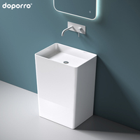 Allemagne Nouveau design WC Sanitaires de salle de bain Vasque sur pied en fonte minérale