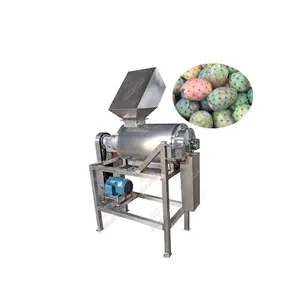 Công nghiệp tiên tiến Nopal xương rồng trái cây bột giấy và hạt giống separator máy với năng suất cao