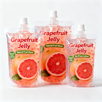 Sac en plastique liquide de stockage de supplément de fruit à presser réutilisable personnalisé pochette d'emballage rechargeable de boisson de jus