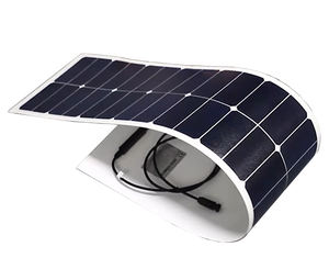 Panel Surya Sel Surya Sunpower Bentuk Strip Film Tipis Kristal Silikon 25% 10W 20W 30W 40W 50W 57W Panel Surya Fotovoltaik - Product Image 4