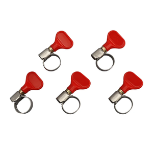 Collier <span class=keywords><strong>de</strong></span> serrage en acier inoxydable Homebrew Butterfly, collier <span class=keywords><strong>de</strong></span> serrage à vis sans fin, adapté aux tubes OD 10mm-16mm / 8-12mm - Product Image 1