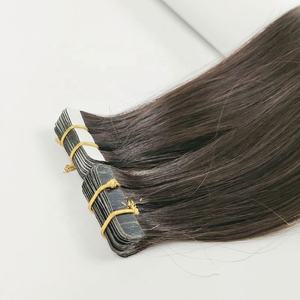Extensiones de Cabello Humano Remy Brasileño 100% Virgen al por Mayor, Extensiones de Cabello con Cinta Invisible, Trama Doble a Máquina, Todos los Colores - Product Image 5