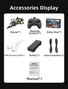 MAX Nouveau Jouet Avion Télécommandé 2.4G, Modèle de Chasseur RC, Jouet Planeur Volant Télécommandé pour Enfants, Avion RC - Product Image 2