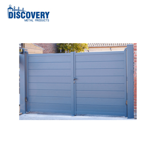 Gris <span class=keywords><strong>anthracite</strong></span> portail aluminium de jardin - Product Image 1