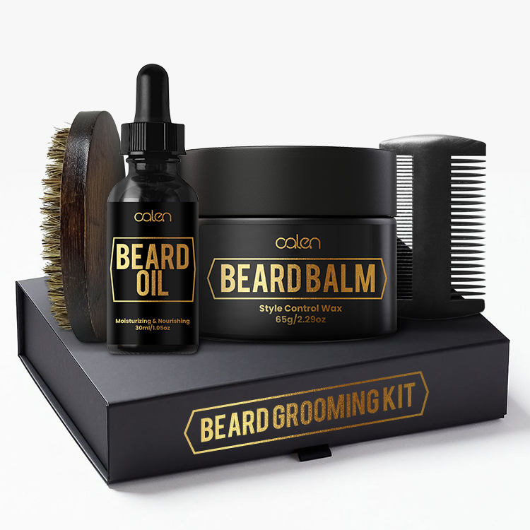 Luxury Organic Sandal Wood Beard Growth Grooming Kit