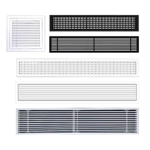 Sistemi di Ventilazione Ventech in Alluminio Anticorrosione, Griglie di Ventilazione a Parete per Condizionatori d'Aria, Design Grafico - Product Image 6