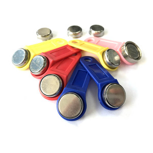 Tùy chỉnh xử lý cảm ứng thẻ nhớ rw1990 TM iButton RFID Hệ thống kiểm soát truy cập 64-bit ABS + thép có thể đọc được/giao diện có thể ghi - Product Image 6