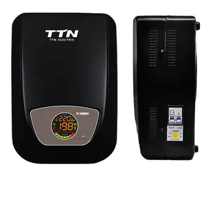 TTN PC-TLS Wall Mount SVC Servo Motor Control AC AVR automatic voltage regulator stabilizer price 220v 4000w 5000w 5kva 10kva