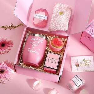 Surprise Birthday <b>Gift</b> Set for Girls Best Friend Sweet <b>pink</b> Color Spa <b>Gift</b> Set for Her Wholesale Get Well Soon <b>Gifts</b> for Women - Product Image 1