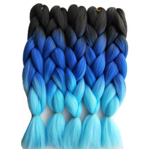 Dropshipping Günstige Jumbo Braiding Haarverlängerungen für Frauen 24 Zoll 100g Mehr als 300 Farben Verfügbar - Product Image 2