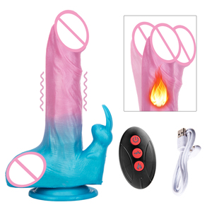 Vendita calda telecomando giocattolo del sesso telescopico Dildo vibratore per le donne realistico Dildo vibratore per le donne giocattoli sessuali - Product Image 1