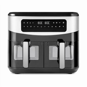 <span class=keywords><strong>Cecotec</strong></span> Freidora de <span class=keywords><strong>Aire</strong></span> y Parrilla de Acero Inoxidable 10L (Cecofry&Grill Duoheat 10000) 2800W 3 en 1 Freidora/Parrilla con Divisor Móvil y Doble Control de Temperatura - Product Image 5