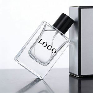 Premium Quality 30ml Bottom Square Glass Perfume <b>Bottles</b> Fine Mist <b>Spray</b> Beech Wood Cap Refillable <b>Empty</b> Clear <b>Bottles</b> Low MOQ - Product Image 4