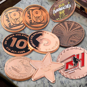 Muestra Gratuita: Monedas Personalizadas con Grabado, Relieve Exquisito, Monedas de Cobre Antiguo Brillante, Troqueles de Estampado <span class=keywords><strong>2D</strong></span> y 3D, Fichas y Monedas - Product Image 1