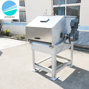 Tambor de cubo rotativo primario mecánico industrial, equipo de filtro de TRATAMIENTO DE AGUA de detección fina en sistema de alcantarillado