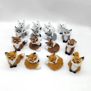 2024 Little Furry Light Woodland Animals <strong>Fox</strong> <strong>Christmas</strong> Ornaments Hanging <strong>Christmas</strong> <strong>Decoration</strong> for Home - Product Image 1